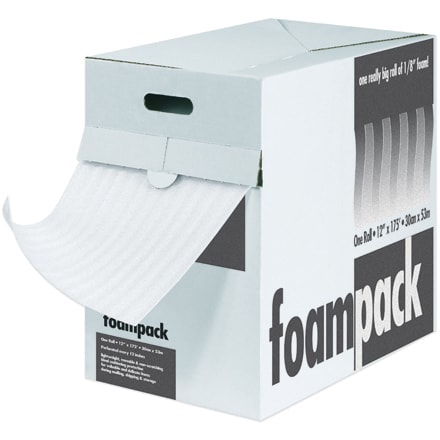 Box Packaging Foam Inserts For 1 Gal. F Style Can, 33L x 28W x 16-1/4H,  White, 160/Pack HAZ1062