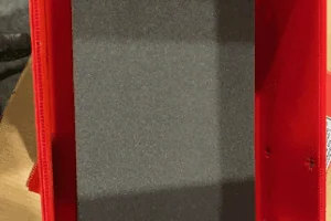 Red Corrugated Plastic Box Foam Lining